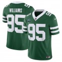 New York Jets #95 Quinnen Williams Green 2024 F.U.S.E. With 2-Star C Patch Vapor Limited Stitched Jersey