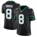 New York Jets #8 Aaron Rodgers Black 2024 F.U.S.E. With 4-Star C Patch Vapor Limited Stitched Jersey