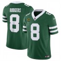 New York Jets #8 Aaron Rodgers Green 2024 F.U.S.E. With 4-Star C Patch Vapor Limited Stitched Jersey