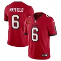 Tampa Bay Buccaneers #6 Baker Mayfield Red 2024 With 4-Star C Patch Vapor Limited Stitched Jersey