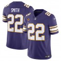 Minnesota Vikings #22 Harrison Smith Purple 2024 F.U.S.E. Throwback With 4-Star C Patch Vapor Untouchable Limited Stitched Jersey