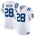 Indianapolis Colts #28 Jonathan Taylor White 2024 F.U.S.E. With 2-Star C Patch Vapor Limited Stitched Jersey