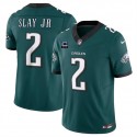 Philadelphia Eagles #2 Darius Slay JR Green 2024 F.U.S.E. With 3-Star C Patch Vapor Untouchable Limited Stitched Jersey