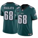 Philadelphia Eagles #68 Jordan Mailata Green 2024 F.U.S.E With 1-Star C Patch Vapor Untouchable Limited Stitched Jersey