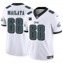 Philadelphia Eagles #68 Jordan Mailata White 2024 F.U.S.E. With 1-Star C Patch Vapor Untouchable Limited Stitched Jersey
