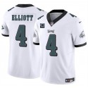 Philadelphia Eagles #4 Jake Elliott White 2024 F.U.S.E With 3-Star C Patch Vapor Untouchable Limited Stitched Jersey