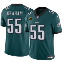 Philadelphia Eagles #55 Brandon Graham Green 2024 F.U.S.E. With 4-Star C Patch Vapor Untouchable Limited Stitched Jersey