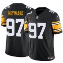 Pittsburgh Steelers #97 Cameron Heyward Black 2024 F.U.S.E. With Walter Payton Patch Vapor Limited Stitched Jersey