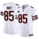 Chicago Bears #85 Cole Kmet White 2024 F.U.S.E. With 1-Star C Patch Vapor Untouchable Limited Stitched Jersey
