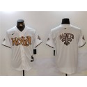 New Orleans Saints Team Big Logo White Cool Base Stitched Jersey