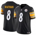 Pittsburgh Steelers #8 Corliss Waitman Black 2024 F.U.S.E. Alternate Vapor Untouchable Limited Stitched Jersey