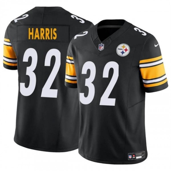 Pittsburgh Steelers #32 Franco Harris Black 2024 F.U.S.E. Alternate Vapor Untouchable Limited Stitched Jersey