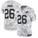 Detroit Lions #26 Jahmyr Gibbs Arctic Camo 2024 F.U.S.E. Salute To Service Limited Stitched Jersey