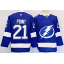 Tampa Bay Lightning #21 Brayden Point 2024-25 Blue Stitched Jersey