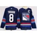 New York Rangers #8 Jacob Trouba Navy 2024-25 Stitched Jersey