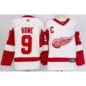 Detroit Red Wings #9 Gordie Howe White 2024-25 Stitched Jersey