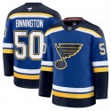 St. Louis Blues Custom Blue 2024-25 Home Stitched Jersey