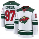 Minnesota Wild #97 Kirill Kaprizov White 2024-25 Away Stitched Jersey