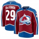 Colorado Avalanche #29 Nathan MacKinnon Burgundy 2024-25 Home Stitched Jersey
