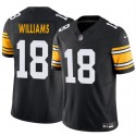 Pittsburgh Steelers #18 Mike Williams Black 2024 F.U.S.E. Alternate Vapor Untouchable Limited Stitched Jersey