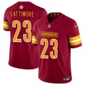 Washington Commanders #23 Marshon Lattimore Burgundy 2024 F.U.S.E. Vapor Limited Stitched Jersey