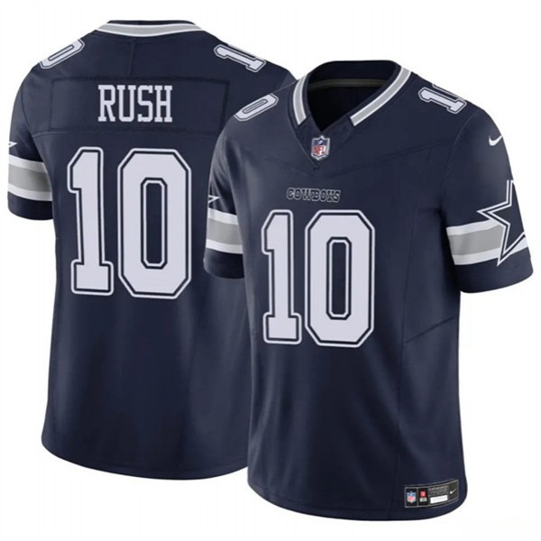 Dallas Cowboys #10 Cooper Rush Navy 2023 F.U.S.E. Vapor Untouchable Limited Stitched Jersey