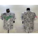 Philadelphia Eagles Blank 2024 Arctic Camo Salute To Service Stitched Jersey
