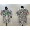 Philadelphia Eagles Team Big Logo 2024 Arctic Camo Salute To Service Stitched Jersey