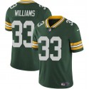 Green Bay Packers #33 Evan Williams Green Vapor Untouchable Limited Stitched Jersey
