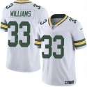 Green Bay Packers #33 Evan Williams White Vapor Untouchable Limited Stitched Jersey