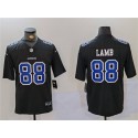 Dallas Cowboys #88 CeeDee Lamb Black Throwback Vapor Untouchable Limited Stitched Jersey
