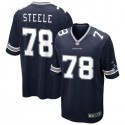 Dallas Cowboys #78 Terence Steele Navy Stitched Game Jersey