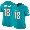Miami Dolphins #18 Tyler Huntley Aqua 2024 F.U.S.E. Vapor Limited Stitched Jersey