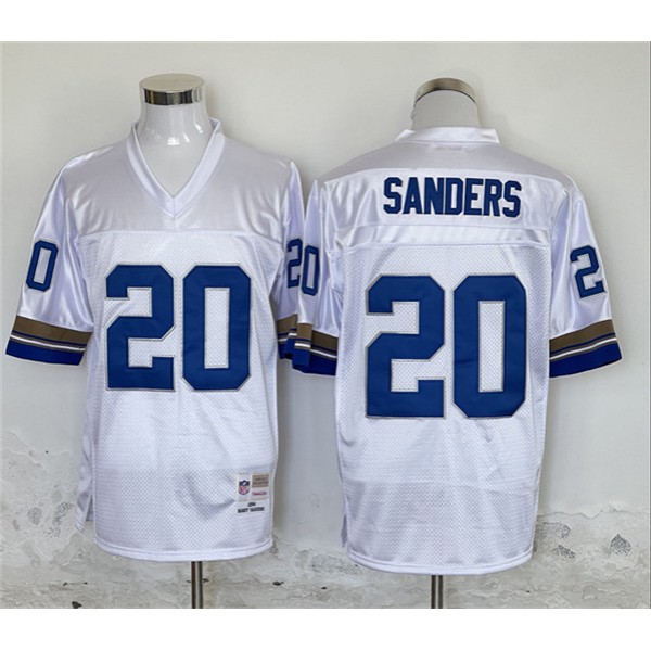 Detroit Lions #20 Barry Sanders Throwback Stitched Jersey