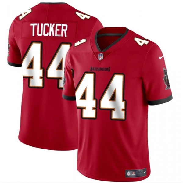 Tampa Bay Buccaneers #44 Sean Tucker Red Vapor Limited Stitched Jersey