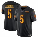 Washington Commanders #5 Jayden Daniels Black 2024 F.U.S.E. Vapor Limited Stitched Jersey