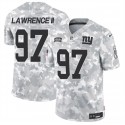 New York Giants #97 Dexter Lawrence II 2024 F.U.S.E. Arctic Camo Salute To Service Limited Stitched Jersey
