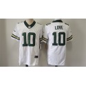 Green Bay Packers #10 Jordan Love White Vapor 2024 F.U.S.E. Limited Stitched Jersey