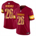 Washington Commanders #26 Jeremy McNichols Burgundy 2024 F.U.S.E. Vapor Limited Stitched Jersey