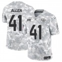 Jacksonville Jaguars #41 Josh Hines-Allen Arctic Camo 2024 F.U.S.E. Salute To Service Limited Stitched Jersey