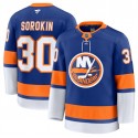 New York Islanders #30 Ilya Sorokin Royal 2024-25 Home Stitched Jersey