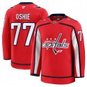 Washington Capitals #77 TJ Oshie Red 2024-25 Home Stitched Jersey