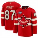 Canada #87 Sidney Crosby Red 2025 4 Nations Face-Off Premium Stitched Jersey