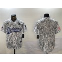 Los Angeles Dodgers Blank 2024 Arctic Camo Stitched Jersey