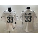 Philadelphia Eagles #33 Cooper DeJean White Fashion New Vapor Untouchable Limited Stitched Jersey