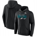 Philadelphia Eagles Black Super Bowl LIX Champions Iconic Victory Fleece Pullover Hoodie