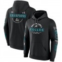 Philadelphia Eagles Black Super Bowl LIX Champions Big Tall Pullover Hoodie