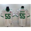 Philadelphia Eagles #55 Brandon Graham White 2025 Super Bowl LIX Patch F.U.S.E. Vapor Untouchable Limited Stitched Jersey