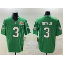 Philadelphia Eagles #3 Nolan Smith Jr. Green 2025 Super Bowl LIX Patch F.U.S.E. Throwback Vapor Untouchable Limited Stitched Jersey