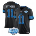 Detroit Lions #11 Kalif Raymond Black 2024 NFC North Champions F.U.S.E. Vapor Limited Stitched Jersey